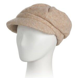 COMPLIT Made In Italy Wool Blend Newsboy Hat